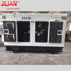 Générateur certifié CE ISO, usine de production, moteur diesel super silencieux Commins 88 kVA, puissance de secours 100 kVA 80 kW, 4BTA3.9-G11 avec alternateur Stamford - Product Image 4