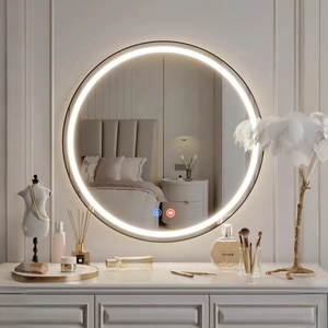 Lumières rondes de miroir de la conception d'écran tactile LED de la salle de bains intelligente IP65 anti-buée imperméable moderne de 24 pouces - Product Image 3
