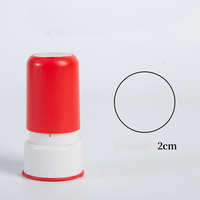 Sello Fotosensible de Plástico GT20 Personalizado con Diseño sin Sellado de Bordes, Disponible en 6 Colores