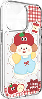 Coque de téléphone portable 2-en-1 transparente magnétique TPU+PC, antichoc, avec plaque arrière amovible, protection intégrale, personnalisable
