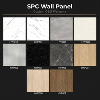 Panneau mural PVC grand format 960x2600mm aspect ciment 4mm imperméable anti-moisissure sans formaldéhyde pour salle de bain, cuisine, chambre à coucher