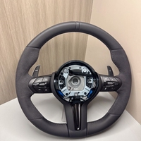 Volant de direction sport de haute qualité pour BMW F30 F10 F15 F20 F22 F25 F32 X5 E46 E60 E70 E90 E91 E92, volant en cuir pour voiture