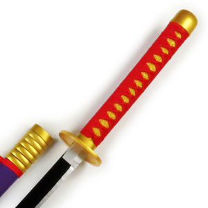 Espada de juguete BLEACH de Anime de 100CM, espada de bambú <span class=keywords><strong>Unohana</strong></span> Retsu, espadas de Cosplay para niños - Product Image 2