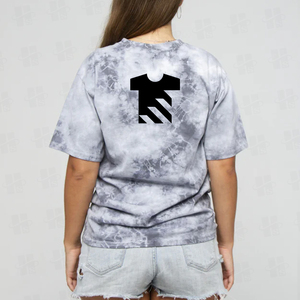 Camiseta de Verano Personalizada de Alta Calidad Premium de 280 g/m², Estilo Tie-Dye, Corte Holgado, para Mujer - Product Image 2