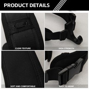 Laisse de kitesurf en nylon enroulé pour le port à la taille ou au poignet, laisse de main pour wingfoil W03, laisse de taille en nylon enroulé pour wingfoil - Product Image 2