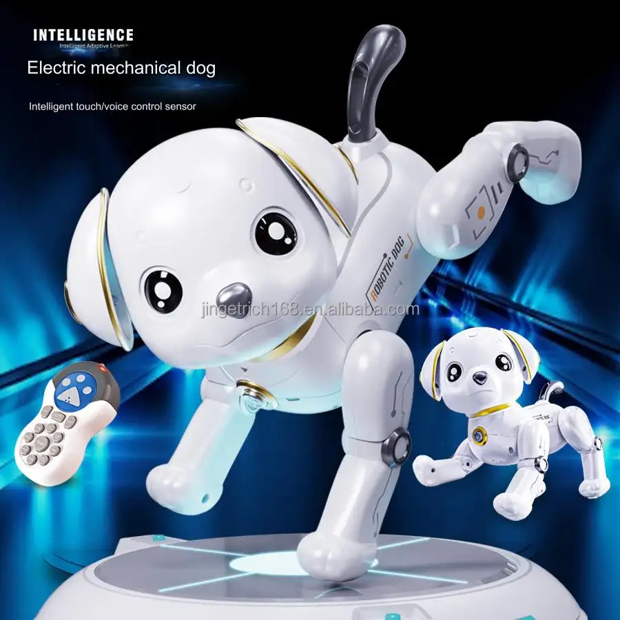 Uzaktan kumanda akıllı programlama robot köpek dokunmatik algılama şarkı ve dans elektrik arkadaşı pet çocuk oyuncakları