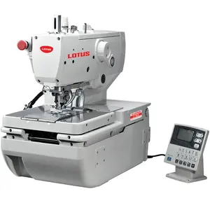 LT 9820-02 Industrial Do Shear Computerized Eyelet Buttonhole Sewing Machine