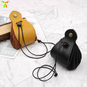 Bolsa de Dados de Cuero con Diseño de Bandeja, Estilo Vikingo, Vintage Medieval, Bolsa con Cordón para Guardar Dados, Organizador para Juegos - Product Image 4