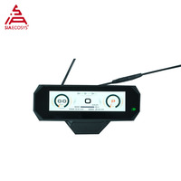 Layar Speedometer Dashboard Plastik TFT SiAECOSYS K80 untuk Sepeda Motor Listrik/Skuter dengan Film Instrumen dan CAN BUS