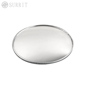 กระจกมองหลังแบบปรับได้ SURRIT พร้อมโลโก้สั่งทำได้ ขายส่ง โครงอะลูมิเนียมกันสนิม ป้องกันแสงสะท้อน สีขาว ใช้ได้กับรถยนต์ทั่วไป - Product Image 3