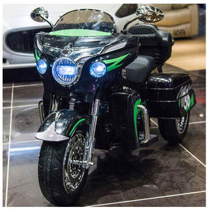 Werkseitige Lieferung <span class=keywords><strong>3</strong></span>-Rad-Chopper mit Scheinwerfer-Motorrad für Kinder <span class=keywords><strong>3</strong></span> und bis 12V Elektro-Kinder motorrad Kinder fahrt auf dem Motorrad - Product Image 3