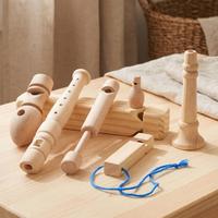 Sifflet d'appel d'oiseaux en bois fait main pour les ornithologues et les activités d'exploration, instrument sonore réaliste pour enfants