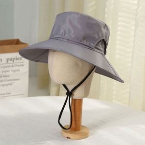 Sombrero de Pescador Desmontable para Verano, Transpirable, de Color Sólido, Informal, para Viajes, Deportes, Fiestas y Pesca - Product Image 1