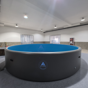 <span class=keywords><strong>Piscine</strong></span> hors sol gonflable Ipoolgo Type 5m <span class=keywords><strong>de</strong></span> diamètre, structure Drop Stitch, profondeur 1,5m, ronde, pour jardin, resort et école - Product Image 2