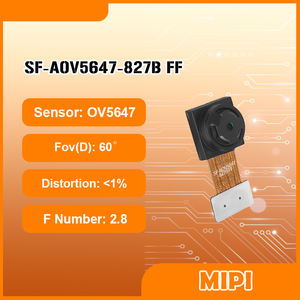 Module de caméra MIPI 5MP OV5647 60 FOV 3,75 mm de longueur focale à mise au point fixe Sortie YUV Personnalisable pour les solutions de casque intelligent - Product Image 2