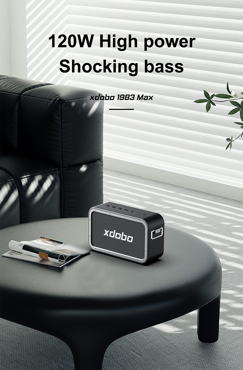 （120w）xdobo 1983 MAX ワイヤレススピーカー 120w）xdobo 1983 MAX ワイヤレススピーカー xdobo Bluetooth