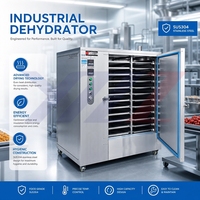 Secador Industrial Eléctrico de Frutas, Carne, Pescado, Alimentos, Máquina de Secado con Bomba de Calor, Cuarto de Secado de Mango y Alimentos para Mascotas, Horno de Carbón