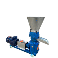 Nouvelle machine à granulés multifonctionnelle en métal à matrice plate haute performance, capacité de production de 60-75 kg/h, contrôle facile, pour bétail, chèvres, poulets