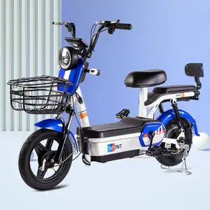 China made 350W 500W lead-acid battery electric motor Bicicleta electrica ebike electric city bike 48V electric powered bicycle