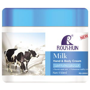 ROUSHUN OEM OBM ODM Marque distributeur Crème éclaircissante pour les mains et le corps au miel/<span class=keywords><strong>carotte</strong></span>/papaye/<span class=keywords><strong>lait</strong></span> - Product Image 4