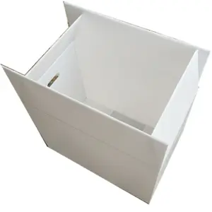 Оптовая продажа, пластиковые картонные ручки для картонной коробки, пластиковые коробки для яиц, пластиковые картонные коробки для молока