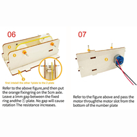 Offre Spéciale créatif bricolage en bois physique école ensemble éducatif Train électrique modèle Kit certifié EN71 Science ingénierie solaire