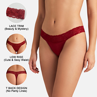 Culottes menstruelles en dentelle OEM ODM en gros sous marque privée, taille plus, réutilisables, 4 couches, anti-fuites, pour femmes