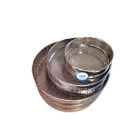 Laboartory Standard Stainless Steel Soil Sieve Analysis Test Sifter Shaker Sieve Mesh