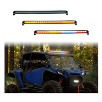2025 42 '52' Led rouge bleu vert barre lumineuse UTV ATV 4x4 plusieurs Modes disponibles Led Chase lampes hors route feu de freinage de recul