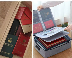 Sac Organisateur Anti-Vol Multi-Couches Tendance 2026 Grande Capacité avec Verrouillage par Mot de Passe pour Documents - Product Image 4