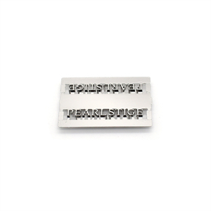 Étiquettes métalliques personnalisées pour sacs, lettres alphabétiques séparées, plaques de marque métalliques, badges à motif, accessoires de maroquinerie, étiquettes métalliques - Product Image 1