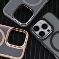 2025 étui de téléphone magnétique anti-empreintes digitales à la mode pour iPhone 16 Plus 16 Pro Max nouveau Design étui de téléphone portable classique