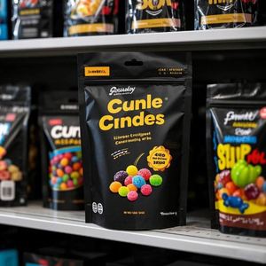 Sacs en mylar noir imprimés sur mesure Pochette debout refermable à fermeture éclair pour le café Chewing-gum d'aliments pour animaux de compagnie-Étanche à l'humidité de qualité alimentaire - Product Image 3