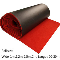 Tapis Rouge pour Mariages, Scènes, Événements Commerciaux – Moquettes de Vente Chaude pour Mariages en Extérieur, Tapis Rouge d'Hôtel avec Dos Antidérapant