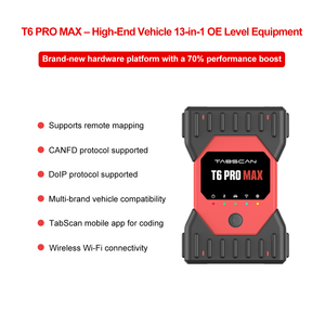 Dernière version T6PRO, outil professionnel de codage multi-marques, prend en charge les logiciels OEM, CANFD, DOIP, T6PRO Tabscan, dernière version T6PR - Product Image 5