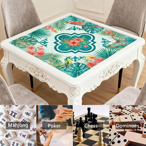 Y Y Premium American Mahjong Tiles <b>Mat</b> <b>Waterproof</b> Custom Table Pad Portable Casino Gambling Microfiber Natural Rubber Mahjong Ta - Product Image 6