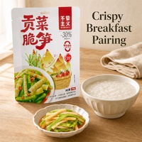 Zure Pittige Ingelegde Bamboescheuten met Gongcai Guizhou Zure Soep Knapperige Snack Klaar om te eten 8 Maanden Houdbaarheid