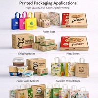 Imprimante numérique monocanal YSD-400 YSD-700 pour cartons, adaptée aux boîtes à pizza, aux sacs en papier kraft et à l'impression d'emballages.