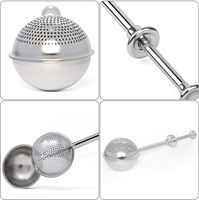 Tamis de cuisine, outils de pâtisserie, filtre à farine en acier inoxydable argenté