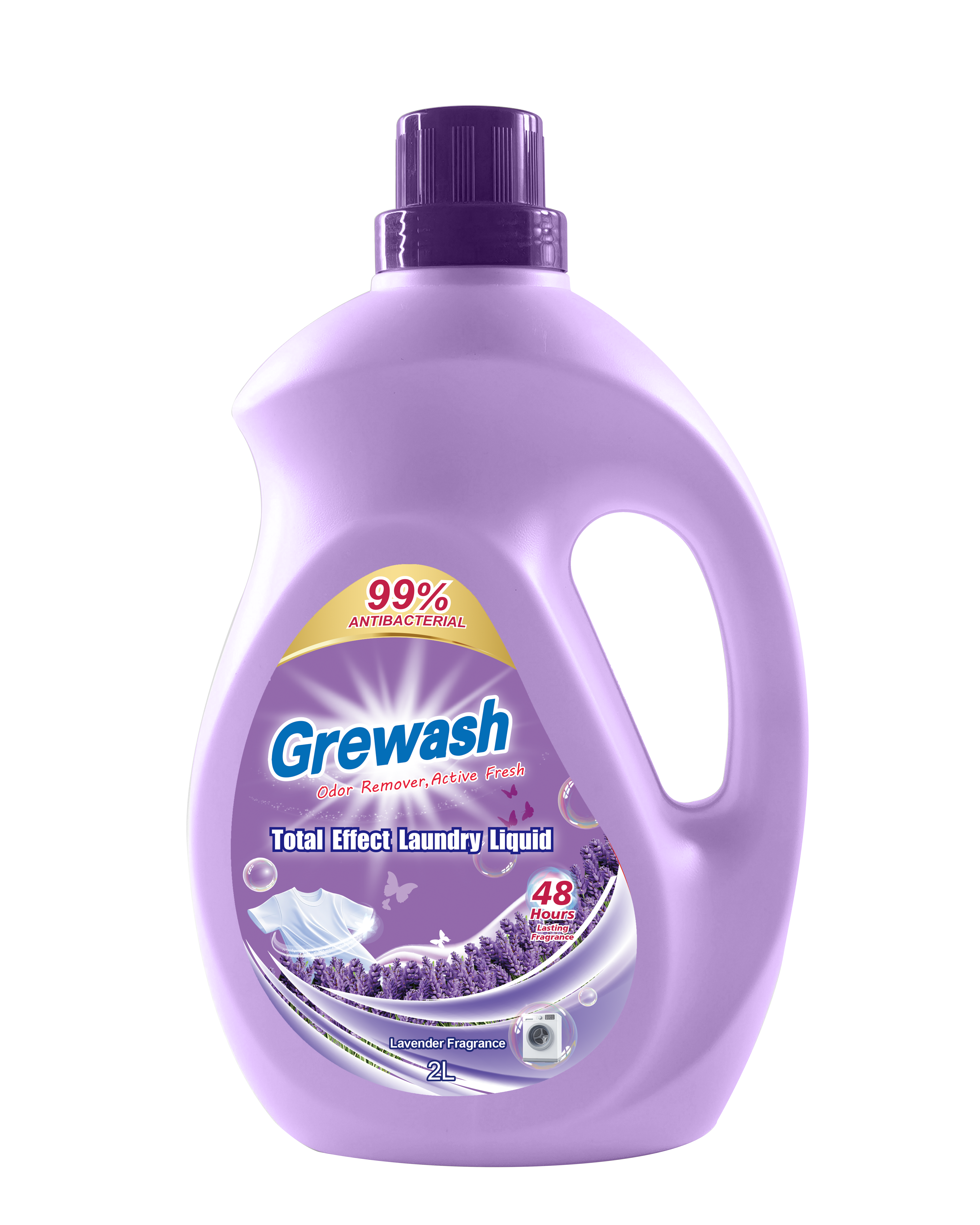 Détergent liquide violet