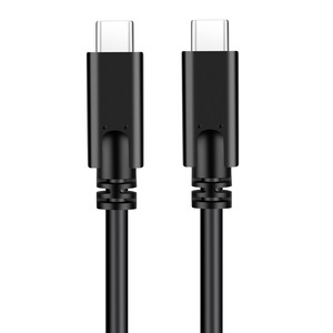 Cable de Datos Tipo C, Conector Dual Macho CtoC, 1m, Negro, para Teléfono Móvil, Carga Rápida USB 3.1 PD 100W 5A 10Gbps - Product Image 2