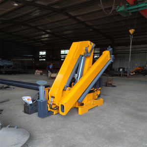 Hydraulischer LKW-Aufbaukran mit Teleskopausleger für kleine Schiffe und Boote zu verkaufen - Product Image 5