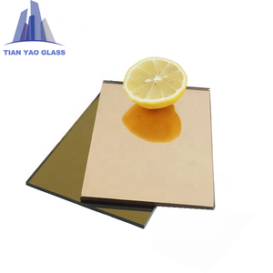 Miroir en verre <span class=keywords><strong>teinté</strong></span> bronze pour salle de bain design - Product Image 2
