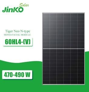 Stock UE <span class=keywords><strong>Jinko</strong></span> <span class=keywords><strong>470w</strong></span> 475w 480w 485w 490w Panneaux à haute efficacité Module solaire Pv pour projet photovoltaïque - Product Image 1
