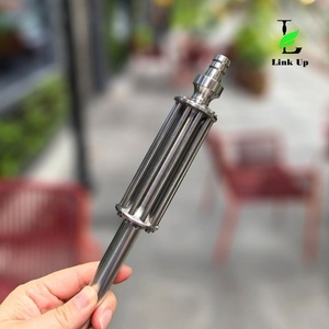 Lujo alemán Original MIG Titan Hookah Set Acero inoxidable afrutado tabaco relajación fiesta Club reunión Social Hookah Shisha - Product Image 5