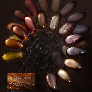ZRKGEL Nuovo Arrivo Set Gel Occhio di Gatto 15ml 9 Colori Alta Qualità Etichetta Privata Senza HEMA e TPO Set Gel Magnetico per Autunno e Inverno - Product Image 6