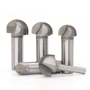 Mata bor hidung karbida padat 6.35mm 12.7mm, mata <span class=keywords><strong>Router</strong></span> CNC, alat pemotong pengocok Altin dilapisi mesin pemotong Cove Core kotak dukungan OEM - Product Image 4