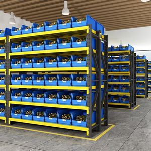 Heavy-Duty hội thảo công nghiệp kệ lưu trữ mới chống ăn mòn 5 lớp kim loại kệ ánh sáng nhiệm vụ giá xếp chồng - Product Image 5