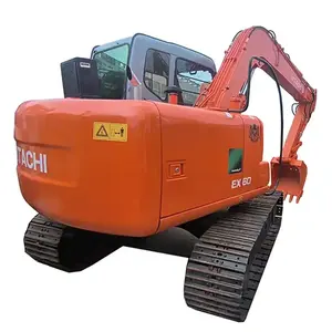 รถขุดดินคุณภาพสูง รถขุดมือสอง ฮิตาชิ EX60 รถขุดตีนตะขาบ - Product Image 1