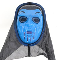 Masque intégral effrayant en PVC de panda pour Halloween, remise de diplôme, fête, mascarade, costume, accessoires de cosplay